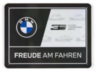 Металлическая пластина BMW, разм. 15 x 20 см.